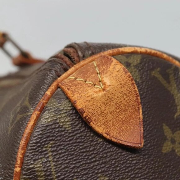 LOUIS VUITTON Monogram Speedy 40 Hand Bag - Picture 11 of 16